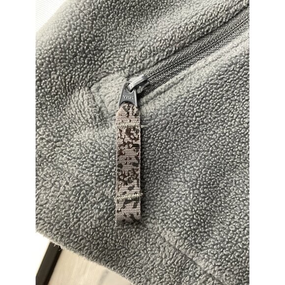 Columbia Youth Full-Zip Fleece Jacket 14/16 Gray 100% Polyester Made In Vietnam - Picture 3 of 6